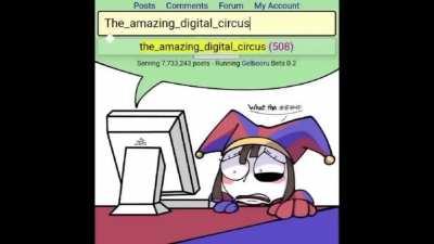 Pomni reaccionando a su rule 