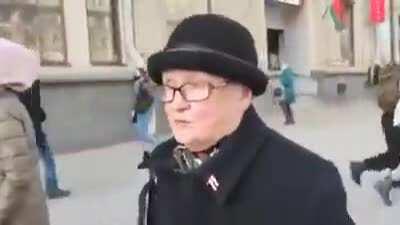 Abduction during a live interview in Belarus