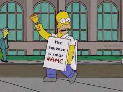 #AMC the squeeze is near!, get your bags ready!! 🚀🚀🚀🦍🦍💎💎🤲