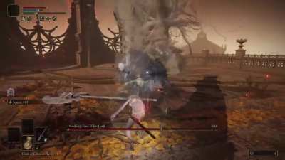 Godfrey down in a dreadful no damage* fight - 164/165, only the big bad left to go.