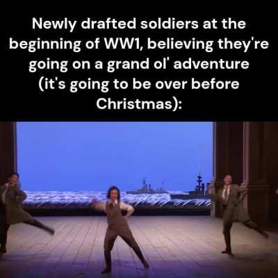 They would be sorely disappointed