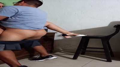 Hot student gets a surprise visit from his sexy teacher for some steamy real-life action. Starring: Student and Teacher