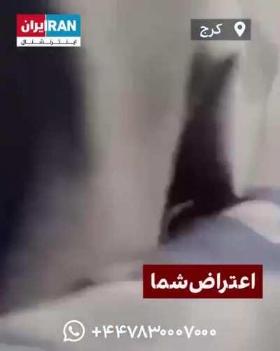 Karaj, telling the mullah to get lost