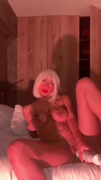 sexy girl in fishnet dress 💋