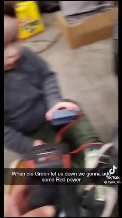 Suping up the tractor