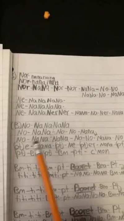 Beat boxing while reading