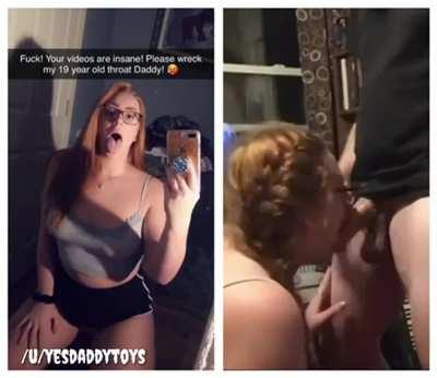 This 19 year old fan asked if I could make a mess out of her. What do you think? 💁🏼‍♂️