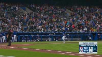 [Highlight] Marcus Semien destroys an inside fastball for his 23rd HR of the season