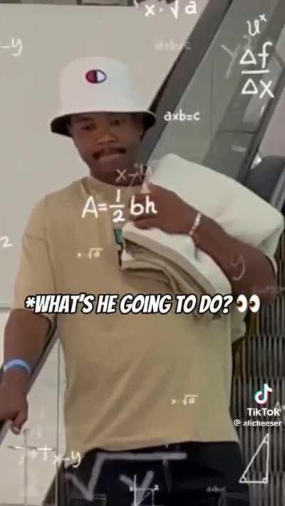 Dude touches other dude's gf to get a reaction 