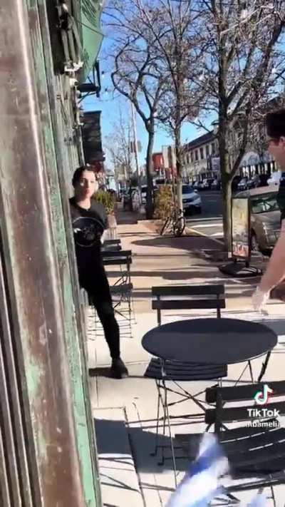 Taking down Greek flags after mistaking them for Israeli flags