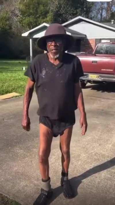 Put on the wrong shirt 