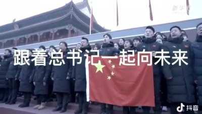 冬奥会出征宣言！燃！