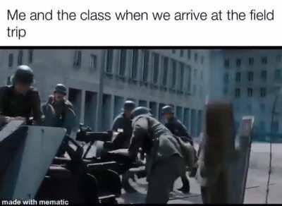 Field trip felt like dis