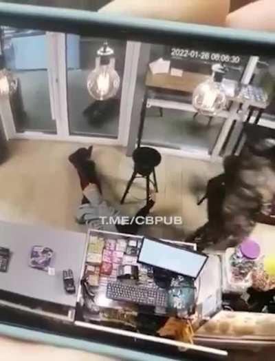 I mean was that force really necessary. Hope he got locked up for a long time