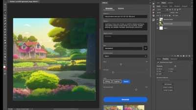 Stable.art: open-source photoshop plugin for Automatic1111 (locally or Google Colab!) with integration of Lexica.art prompts