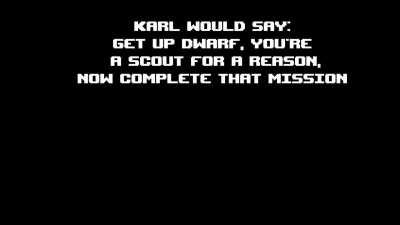 Who saves the dwarves from the man who saves the dwarves?