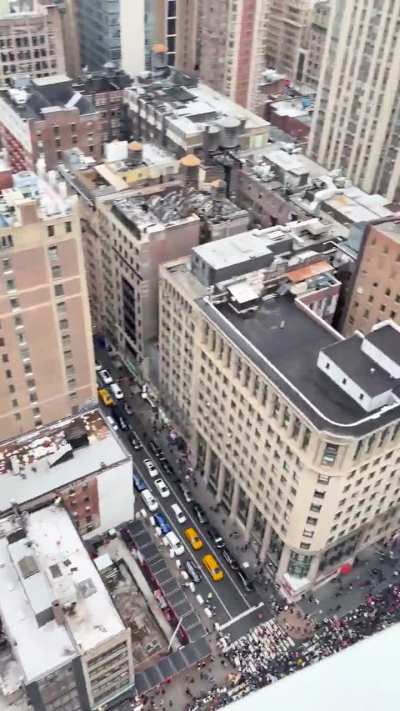 MASSIVE Anti-Trump uprising in NYC!!