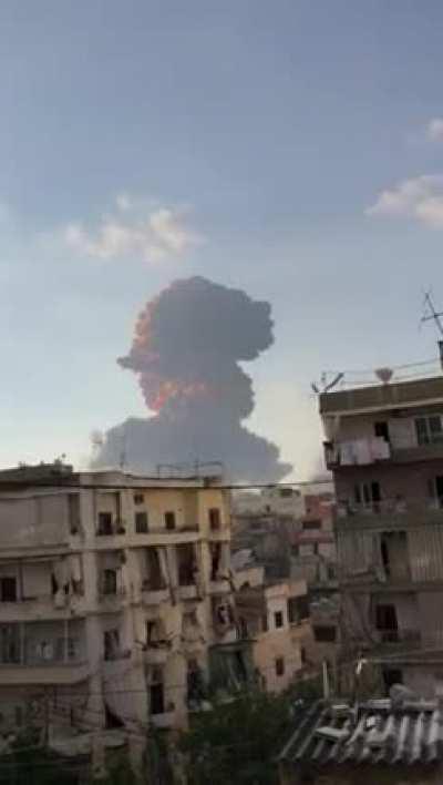 Beirut seaport explodes (8/4/2020)