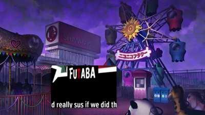 Futaba's sick reference to the hit game among us 👀
