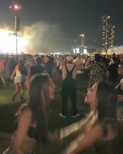Vic and Maddie Dancing at Coachella | IG | 04/16/25