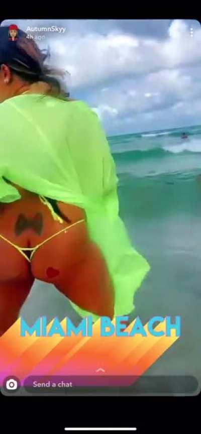 Might as well shake them titties