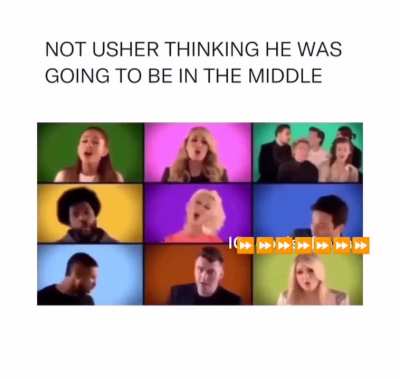 I’m sure they deliberately placed him in the corner.