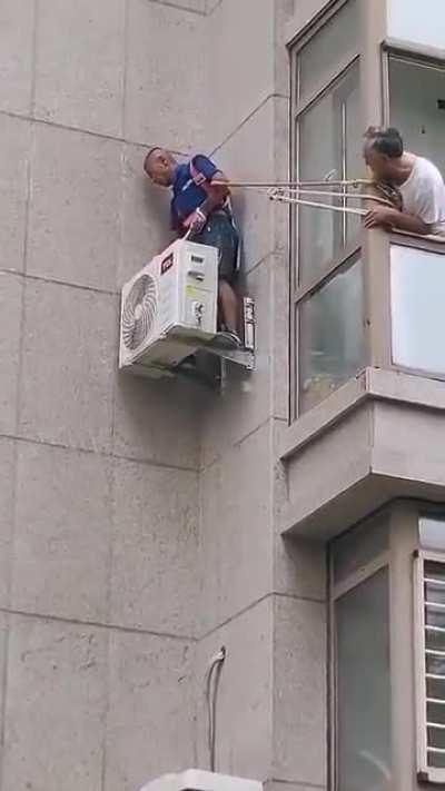 祖国就是方便，安装空调随叫随到