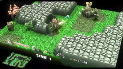 Juego de acción hecho en Voxels, el mundo es destruible - 