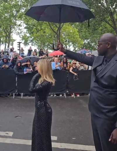 At the Giorgio Armani Fashion Show in Paris - July 2023