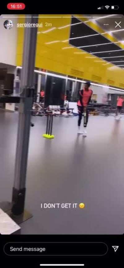 As some may have suspected from the cricket video, Sergio doesn’t understand what’s going on