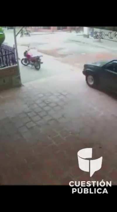 Contexto de uno de los manifestantes a quién le dispararon en la cabeza