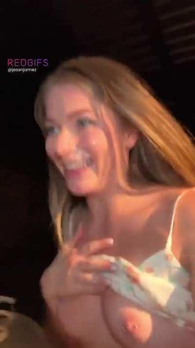 First time cum walking past my neighbors house! What should I try next?