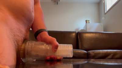 Cumming deep in my toy