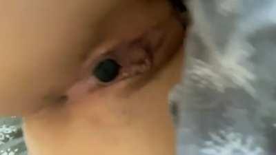 I like to imagine it’s cum streaming out of me, after being forcefully held down and bred~