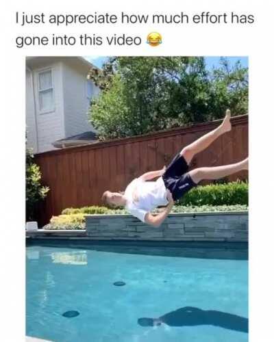 Beautifully done, smooth slow-motion, but then...arg!