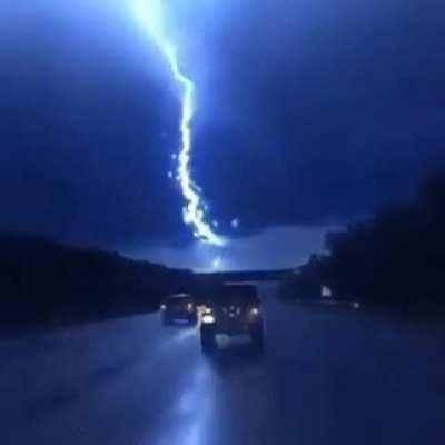 When two lightning bolts meet