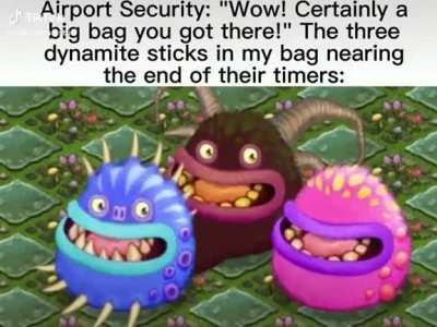 Maw at the airport :)