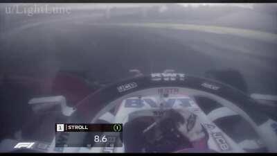 Stroll's Quali, but way overlydramatised (considering the following day lmao)