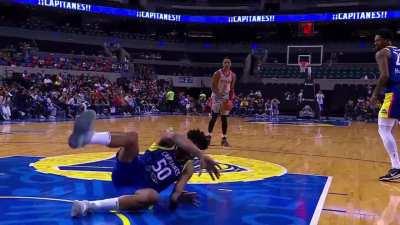 [Highlight] TyTy Washington Jr. sends Bruno Caboclo to the shadow realm with this nasty ankle breaker, stares him down, and then hits the 3