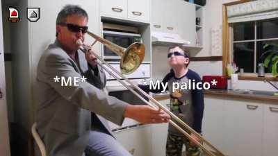 HH gameplay with palico