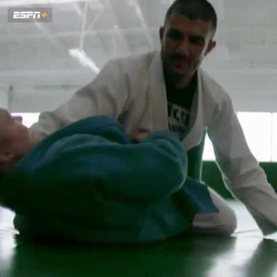 Ronald Rousry armbar setup