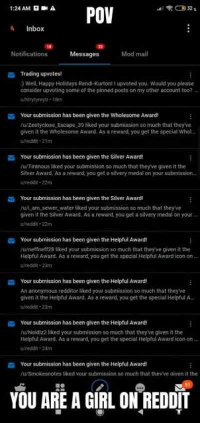 Can relate, except i am not a girl,i don't get awards and noone wants to fuck me