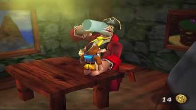 Captain from Banjo Tooie Wasted