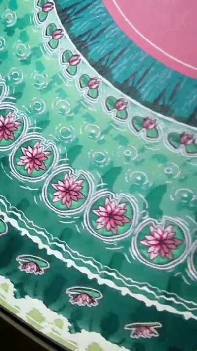 A vinyl that animates when played (works only when filmed)