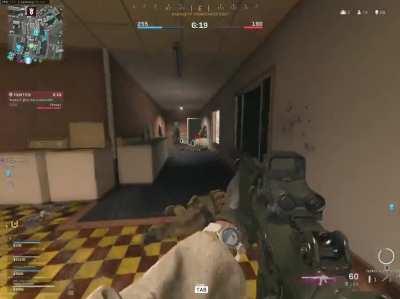 We're playing warzone, this man playing arkham city