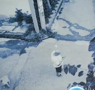 Dam dude dog saved your life …!