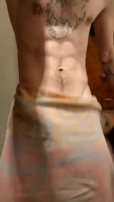 Oops, dropped my towel