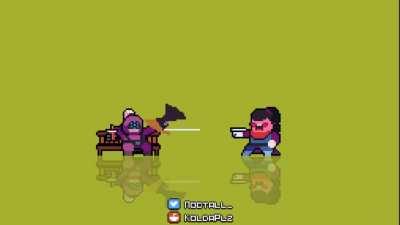 Jax + Vayne Pixel art