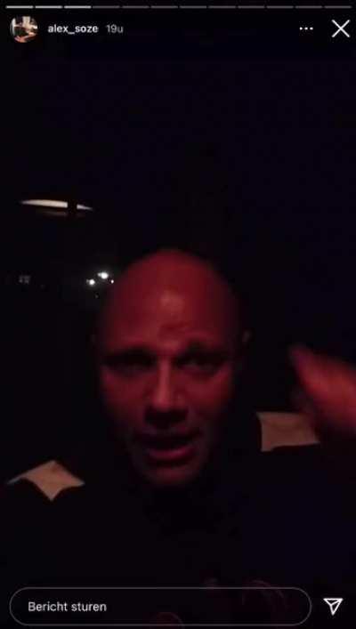 De idioot van de dag.