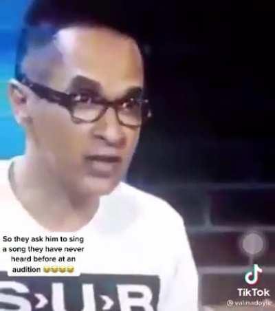 He gave it a fair try